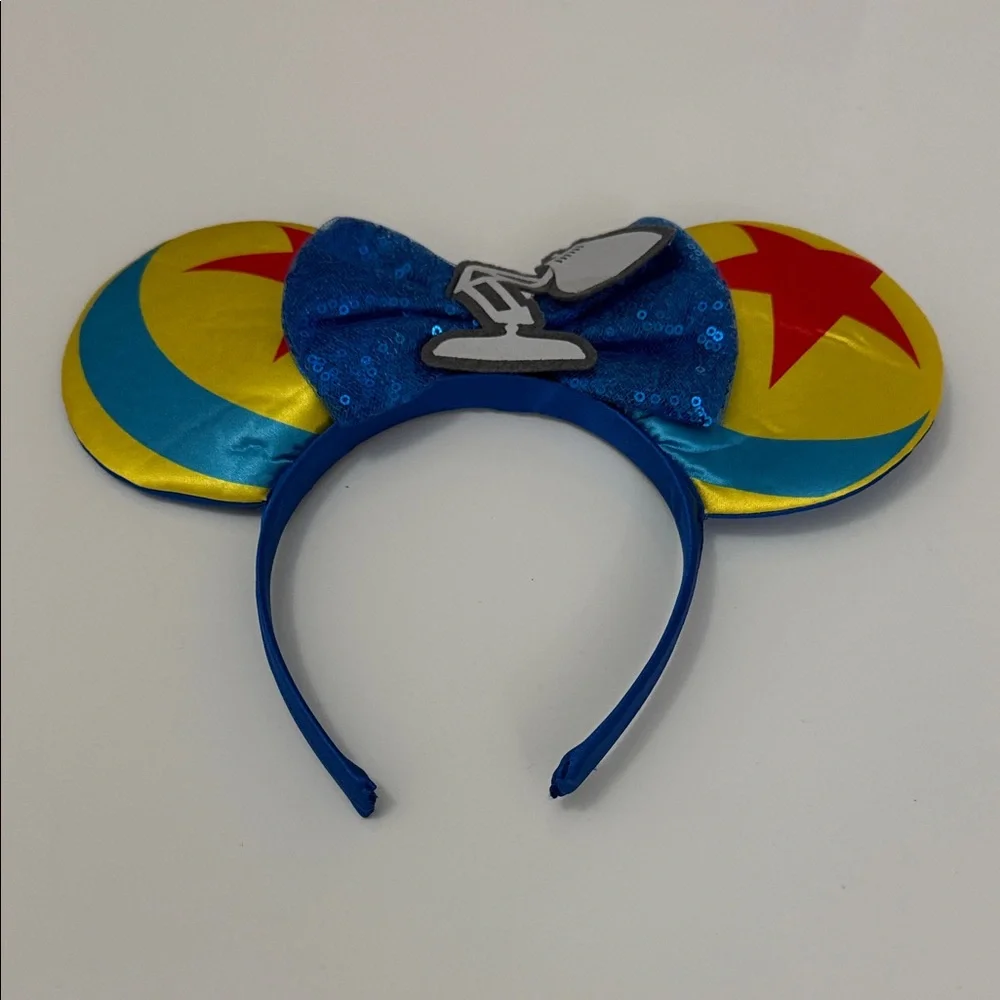 Disney PIXAR Luxo Jr. Lamp And Pixar Ball MINNIE MOUSE Ears Headband